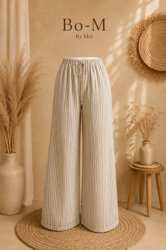 Pantalon rayé