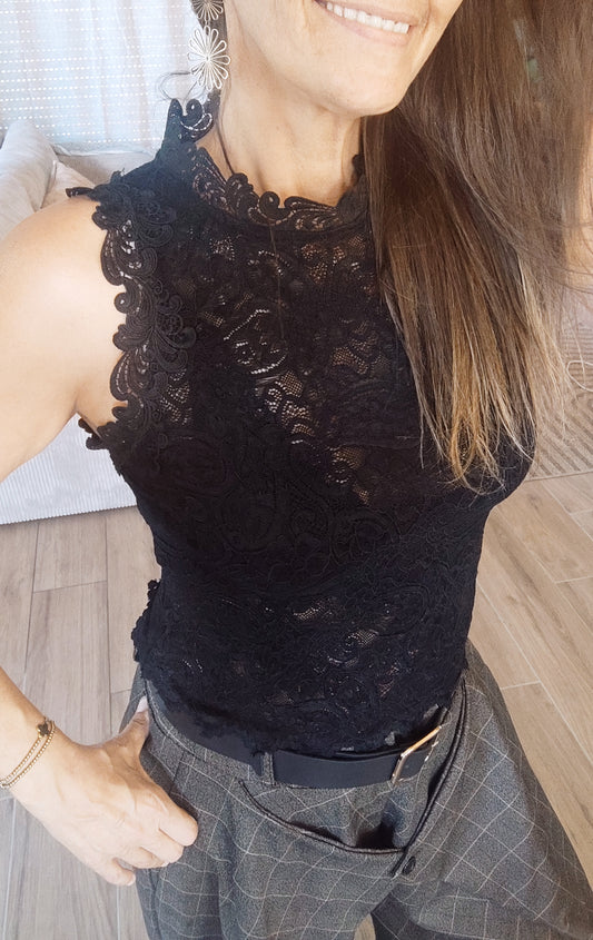 🖤🤎 DÉBARDEUR DENTELLE