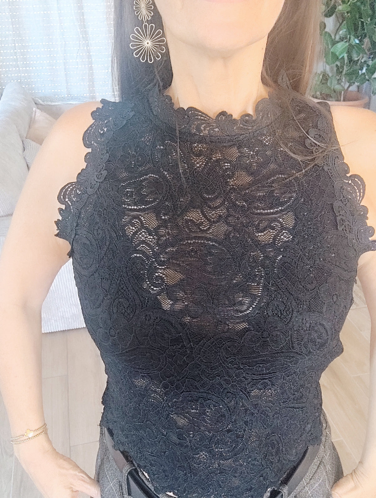 🖤🤎 DÉBARDEUR DENTELLE
