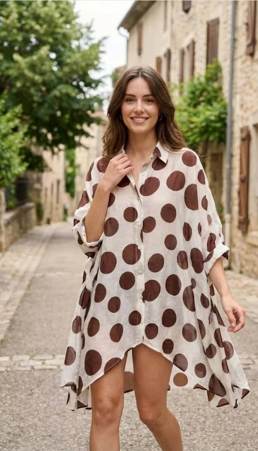 Chemise oversize