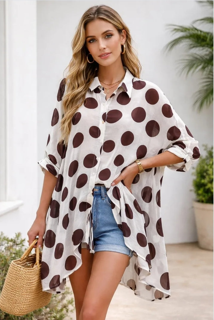 Chemise oversize