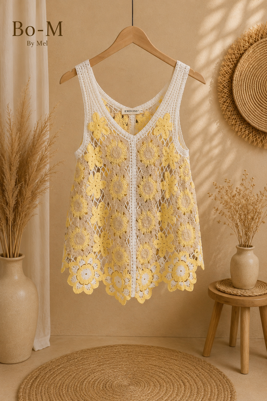 Débardeur crochet 💛