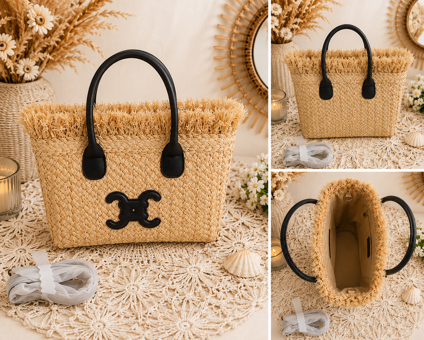 Petit sac cabas noir 🖤✨