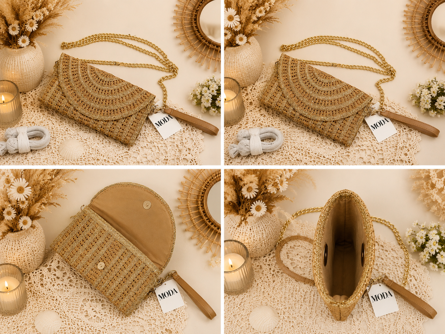 Pochette bohème 🤎
