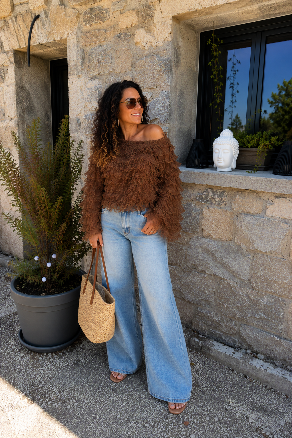 Blouse Dentelle Crush 🤎