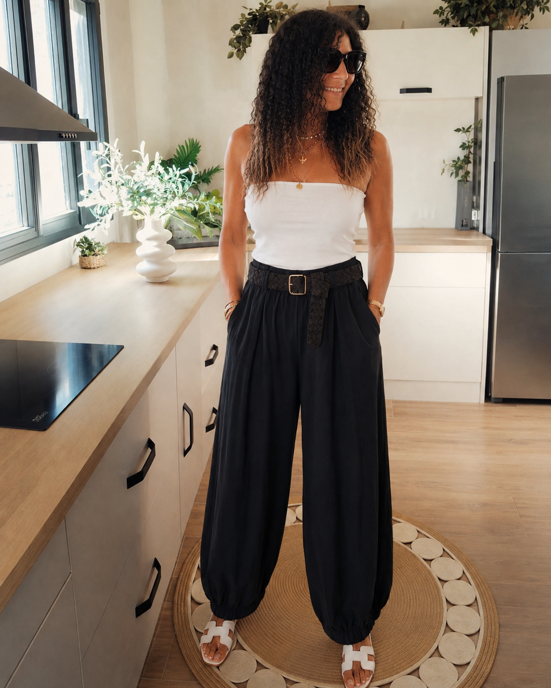 Pantalon Mexico avec ceinture