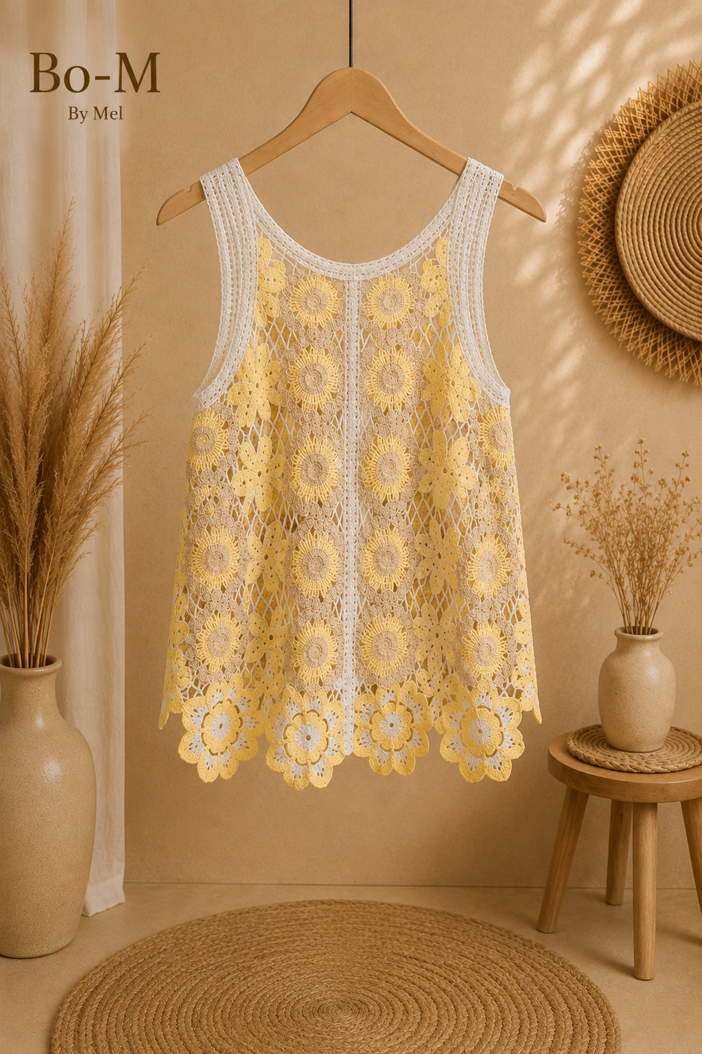 Débardeur crochet 💛