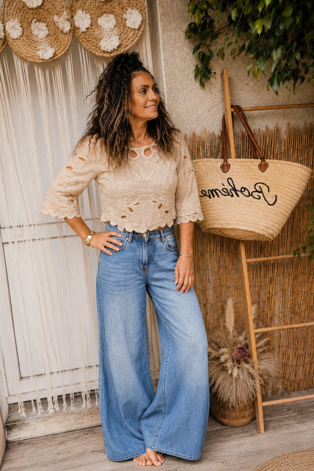 Croq top beige