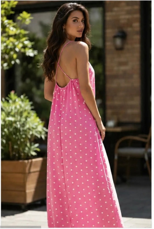 Robe fine bretelle croisé dos 💓